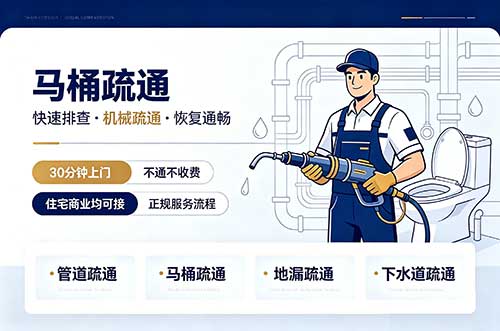 邳州马桶疏通